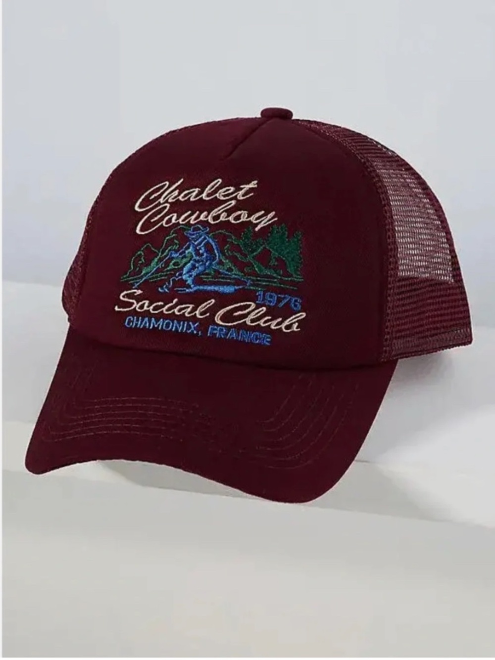 NWT ANTHROPOLOGIE WORN/WEST WINTER TRUCKER HAT